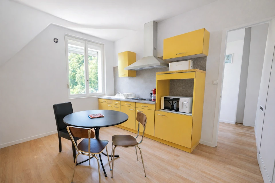 Appartement tout équipé au Camping des Bains